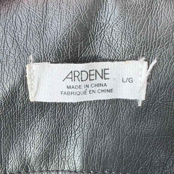Faux Leather Jacket Ardene Size L - Picture 3 of 3